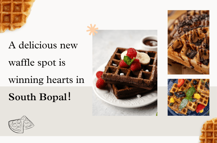 Waffle lovers, rejoice — South Bopal’s got a delicious new obsession!
