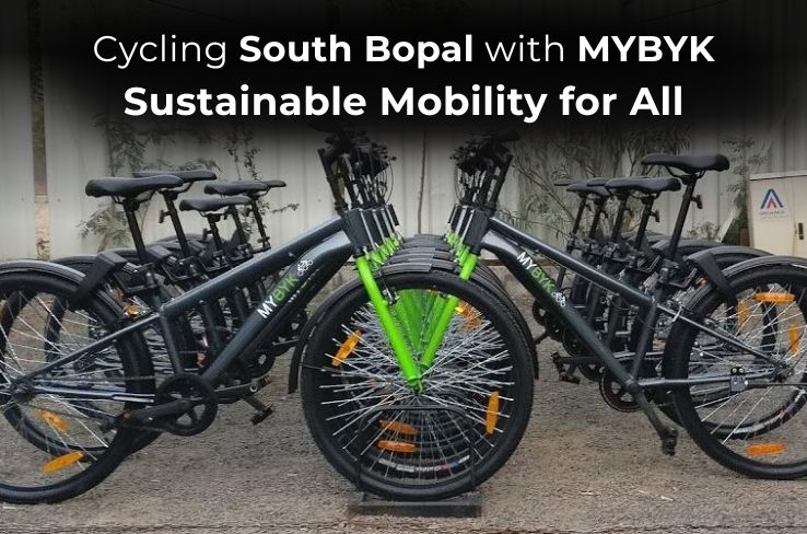 Cycling South Bopal with MYBYK: Sustainable Mobility for All